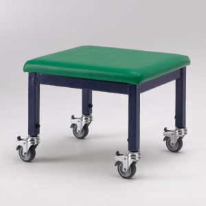 adjustable height wheely stool