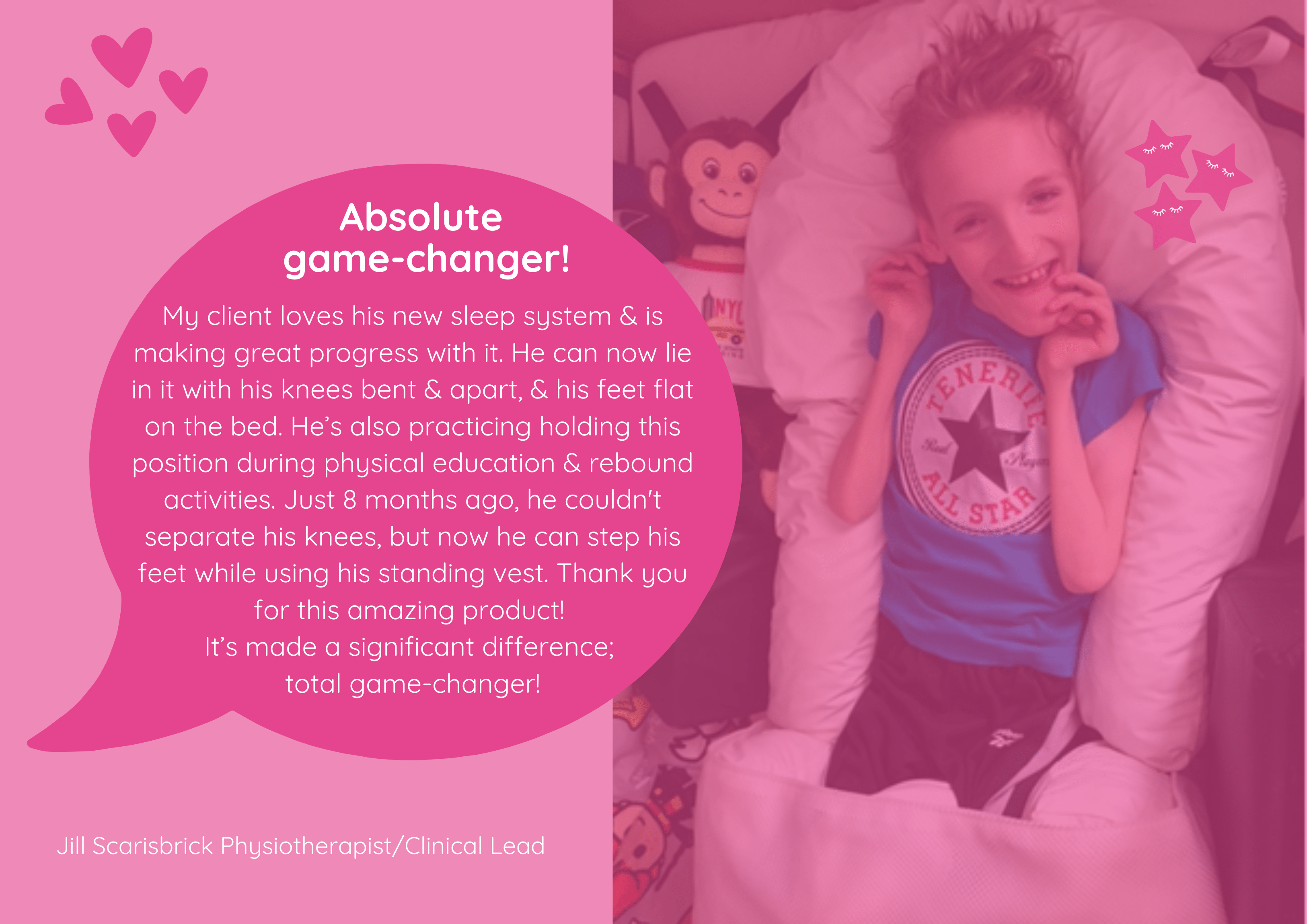 sleep testimonial